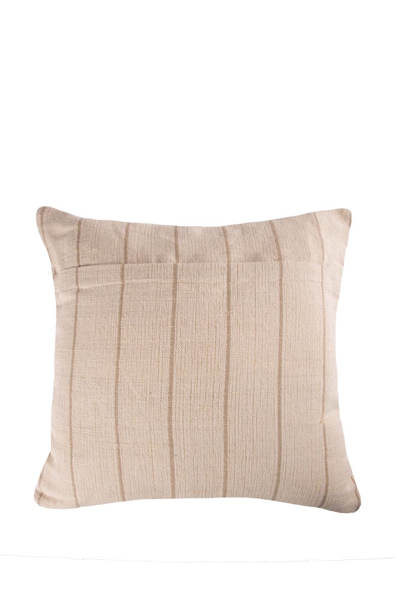 carol
frank Jute Stripe Cotton Throw Pillow, GET, Alternate, color, Beige