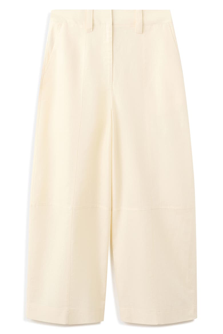 Linen & Cotton Balloon Pants, Main, color, ECRU