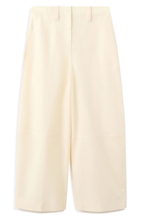 Linen & Cotton Balloon Pants