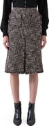LK Bennett Gwen Fray Tweed Skirt