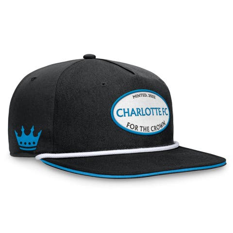Men's Fanatics Branded Black Charlotte FC Iron Golf Snapback Hat