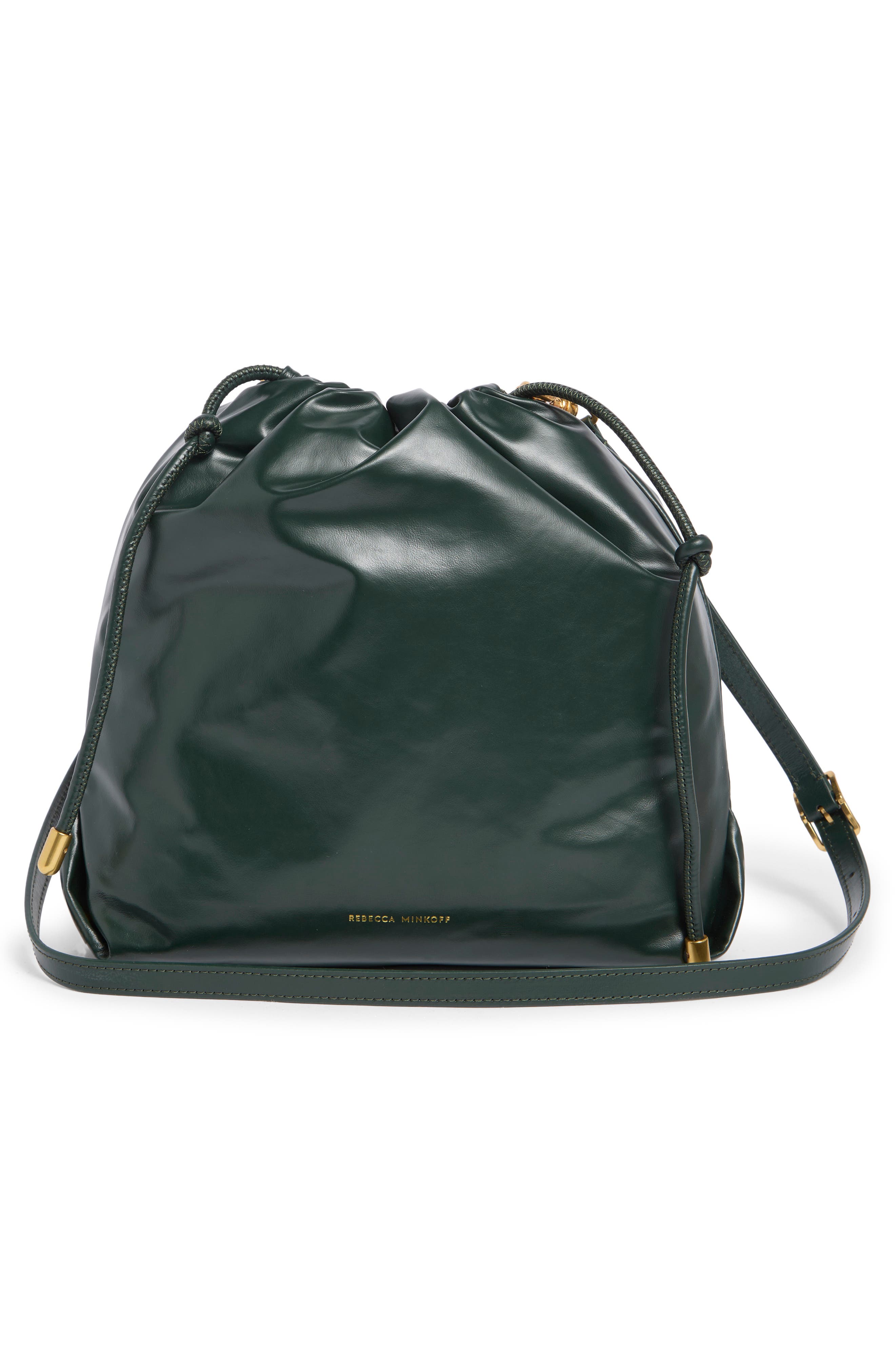 Zero Gravity Leather Crossbody Bag, Alternate, color, DARK ENVY
