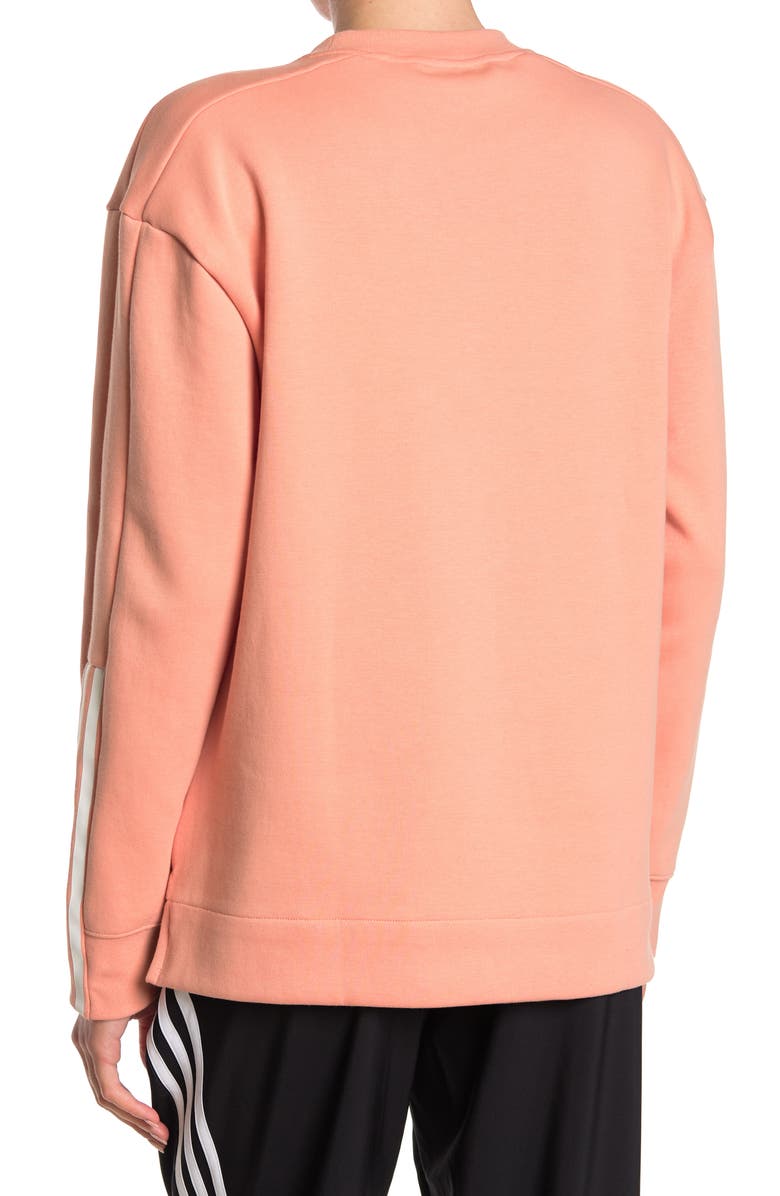 adidas Essentials 3 Stripes Sweatshirt, Alternate, color,