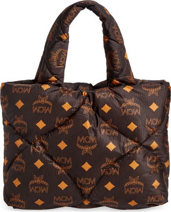 MCM quilted outlet nylon bag