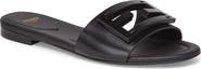 Fendi Signature Logo Slide Sandal