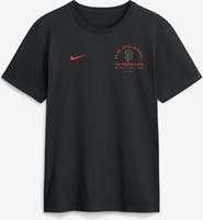 Nike Men's Nike Black San Francisco Giants Split Logo T-Shirt