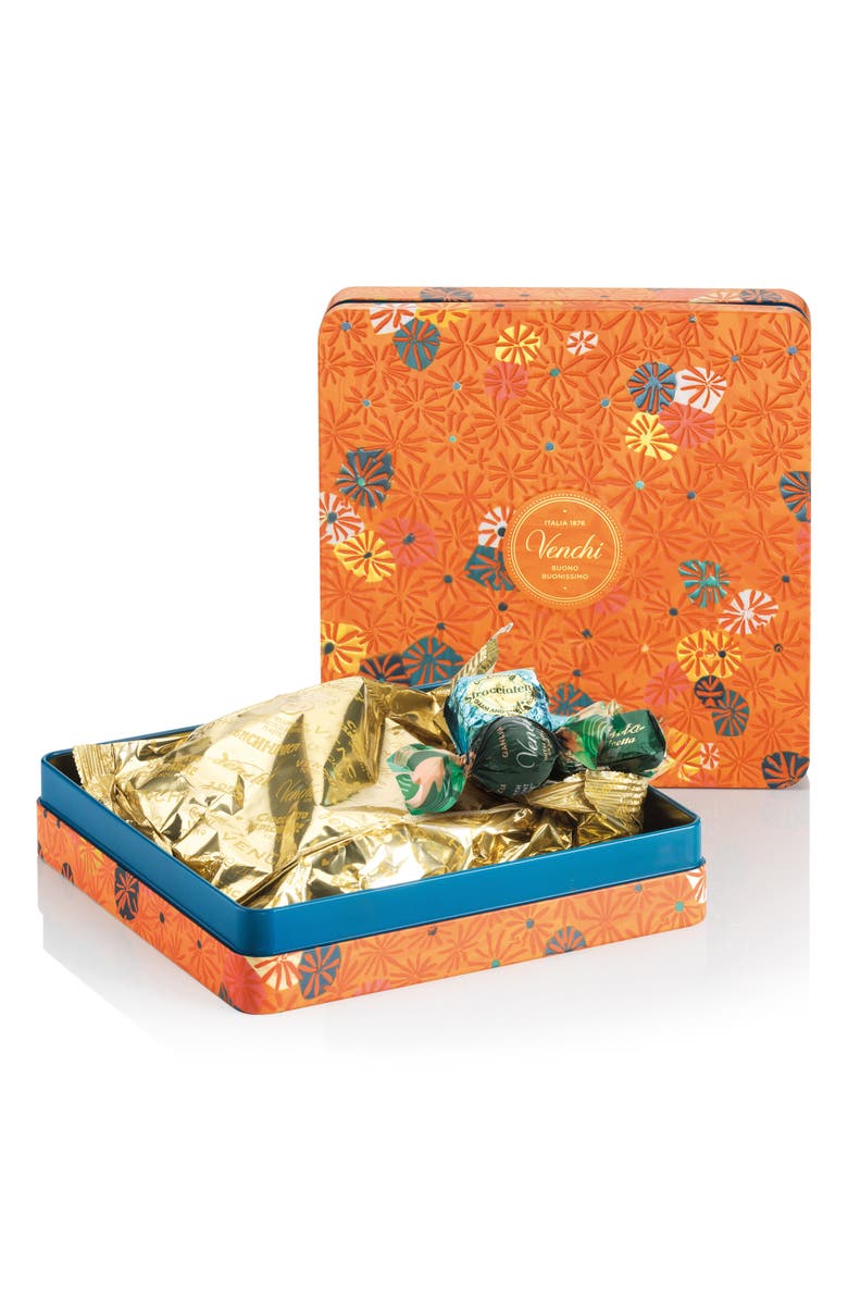 Venchi Murrine Metal Tin, Alternate, color, 