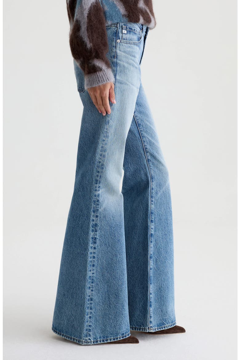 Georgia High Waist Flare Jeans, Alternate, color, SIERRA MEADOW