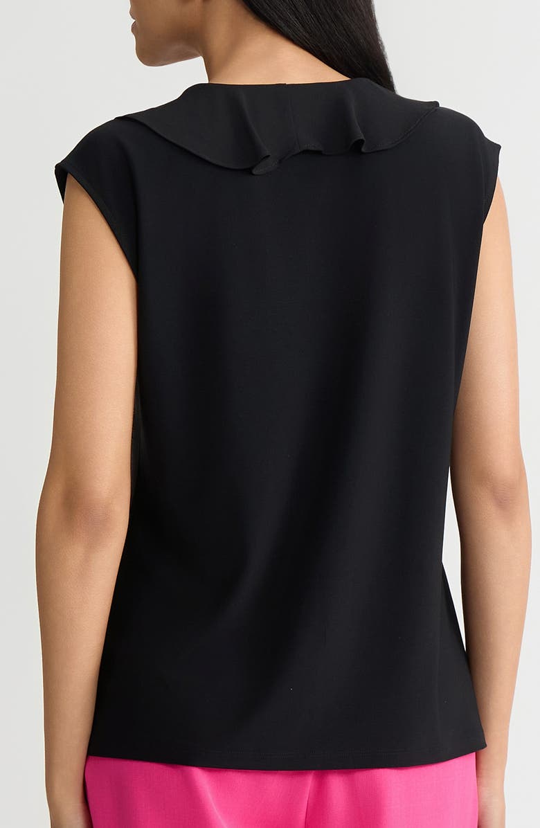 KASPER Ruffle Cap Sleeve Top, Alternate, color, 