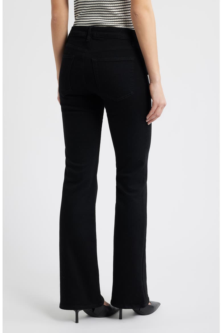 The Rodeo Flare Leg Jeans, Alternate, color, BLACK