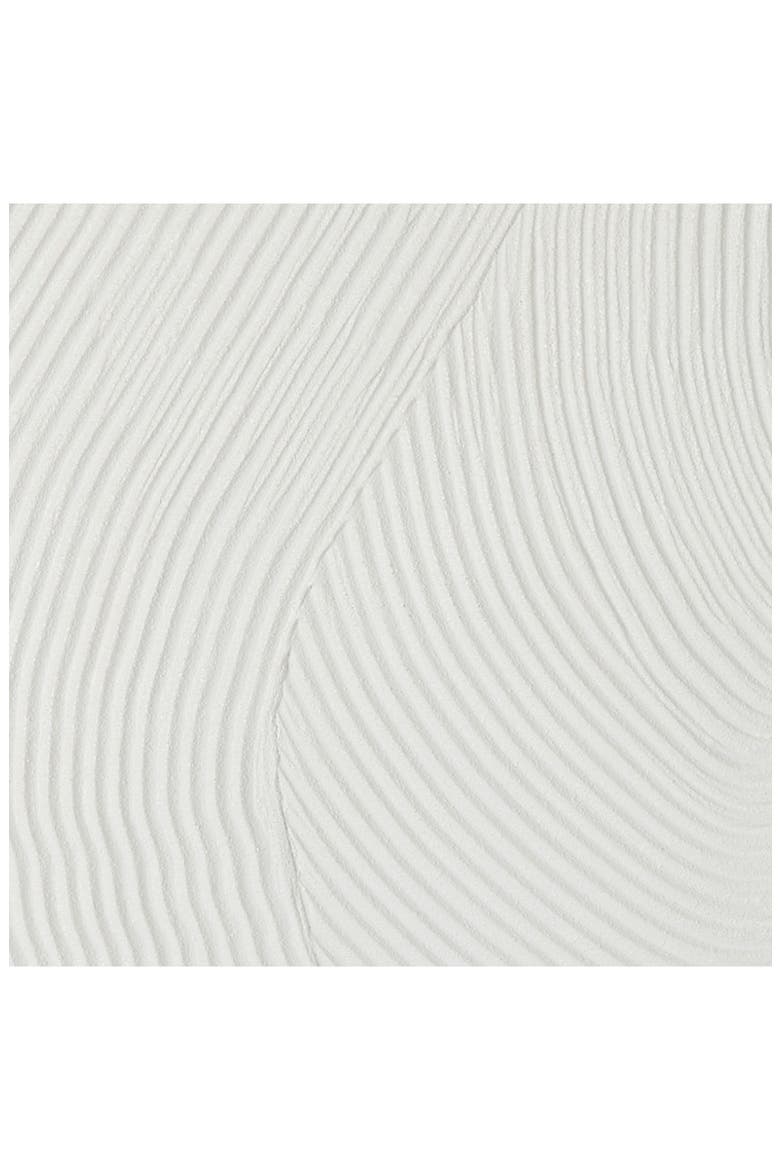 Textured White Canvas Framed Wall Art, Alternate, color, WHITE
