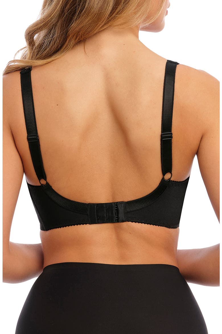 Smooth Cup Underwire Bra, Alternate, color, BLACK