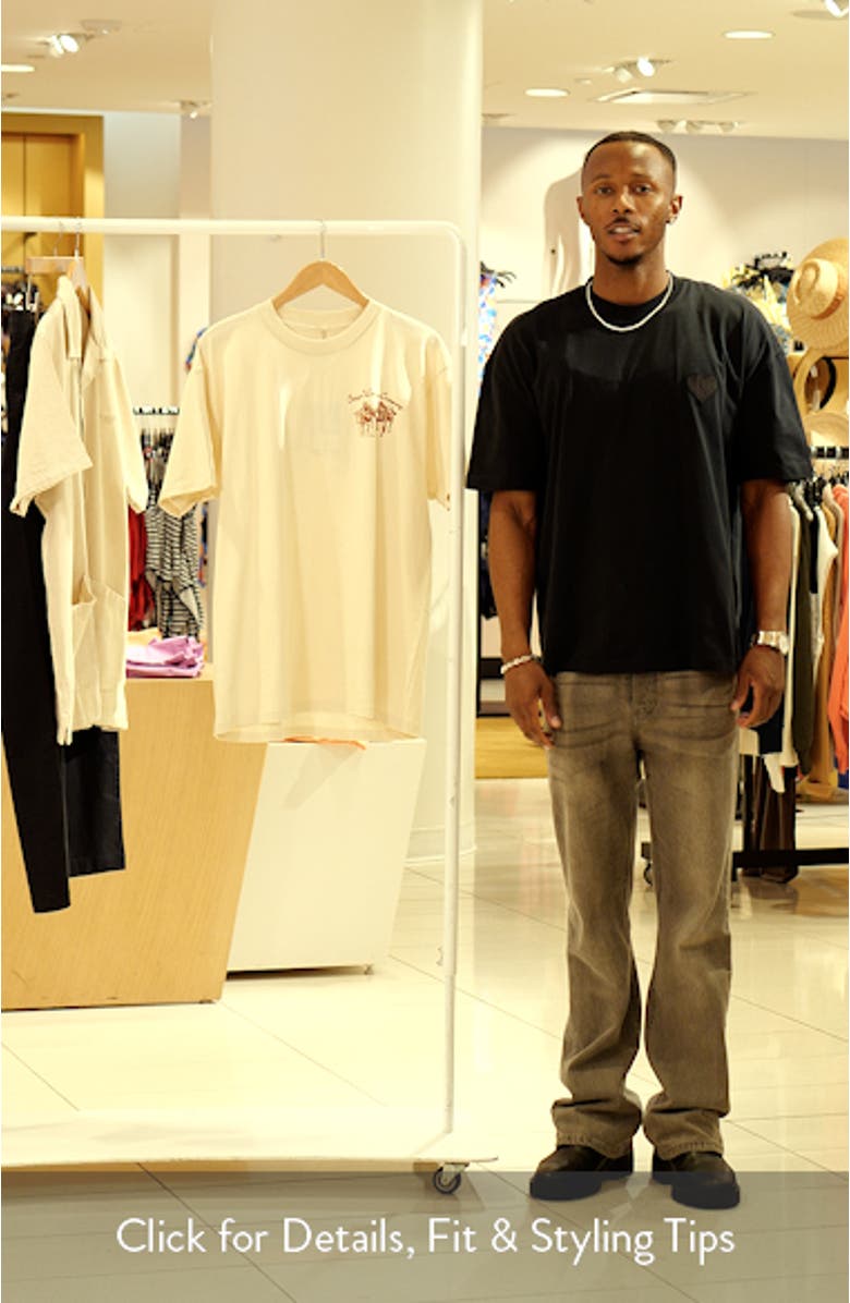 Los Rios Cotton Graphic T-Shirt, sales video thumbnail
