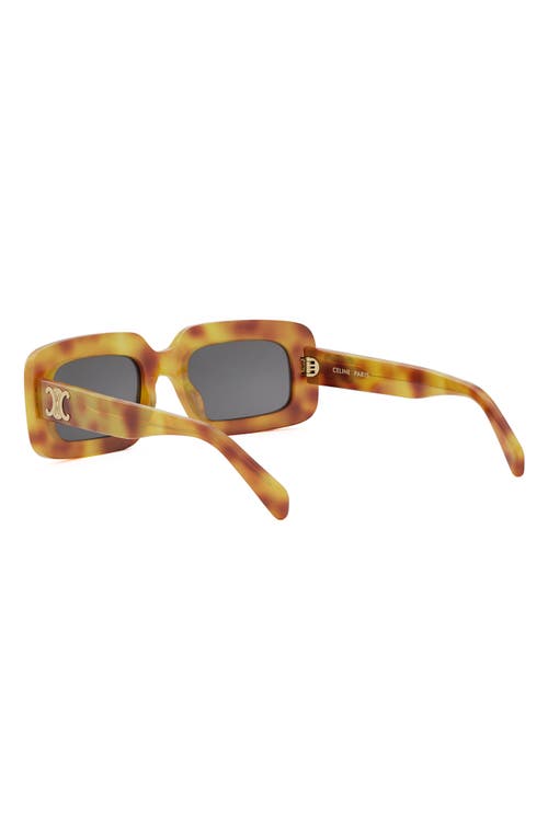 CELINE CELINE TRIOMPHE 53MM RECTANGULAR SUNGLASSES