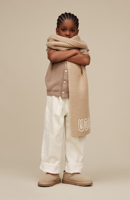 Ugg(r) Kids' Classic Micro Boot In Sand