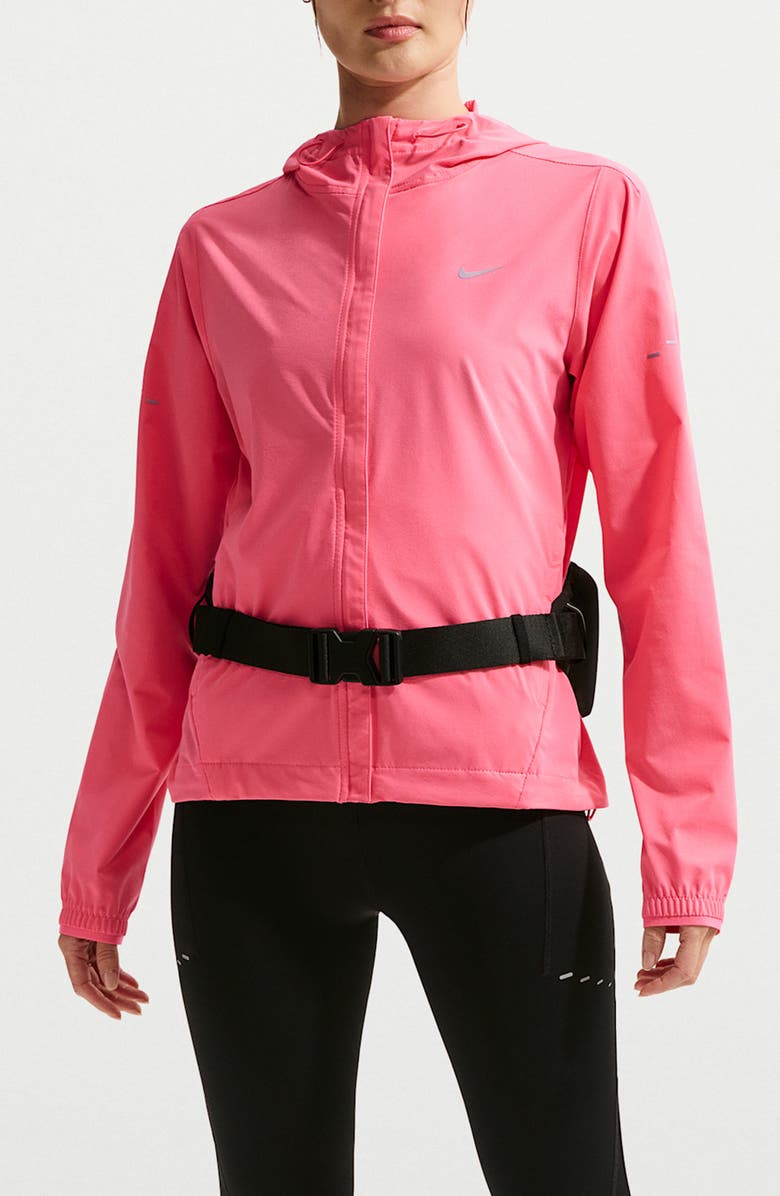 Nike Swift Repel Packable Running Jacket, Main, color, Sea Coral