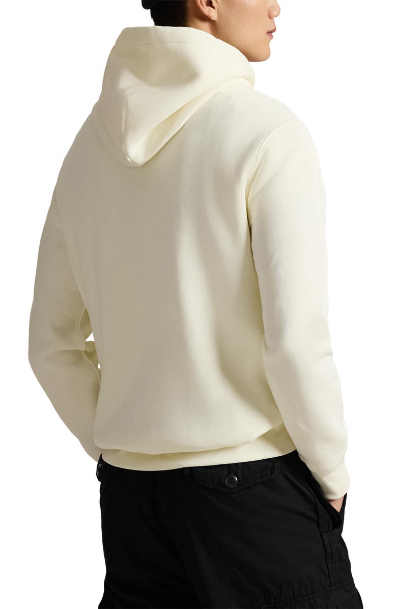 Polo Ralph Lauren Polo Bear Fleece Graphic Hoodie, Alternate, color, Fa25 Clubhouse Cream Hol Bear