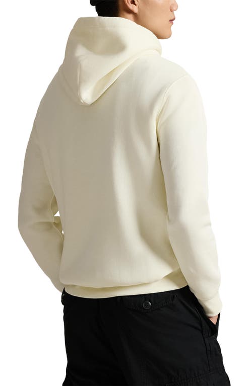 Polo Ralph Lauren Polo Bear Fleece Graphic Hoodie In Neutral