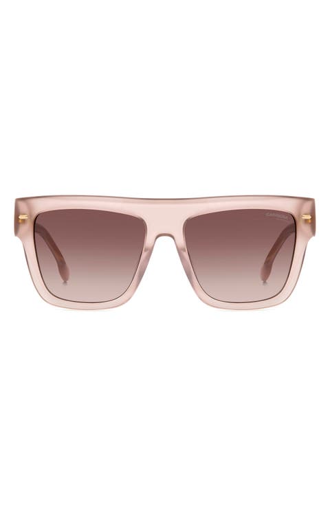 55mm Flat Top Sunglasses