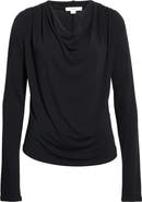 Vince Cowl Neck Long Sleeve Top
