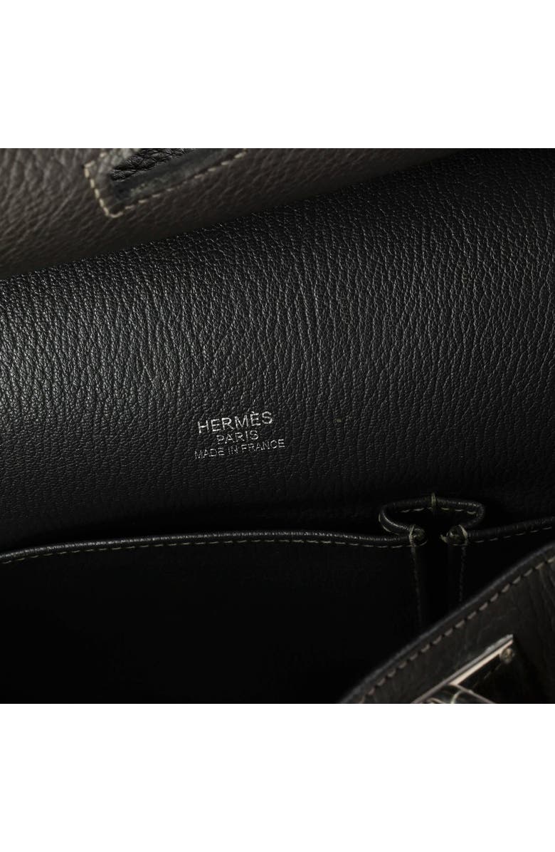 Pre-Owned Hermes Jypsiere Bag Clemence 34, Alternate, color, Graphite