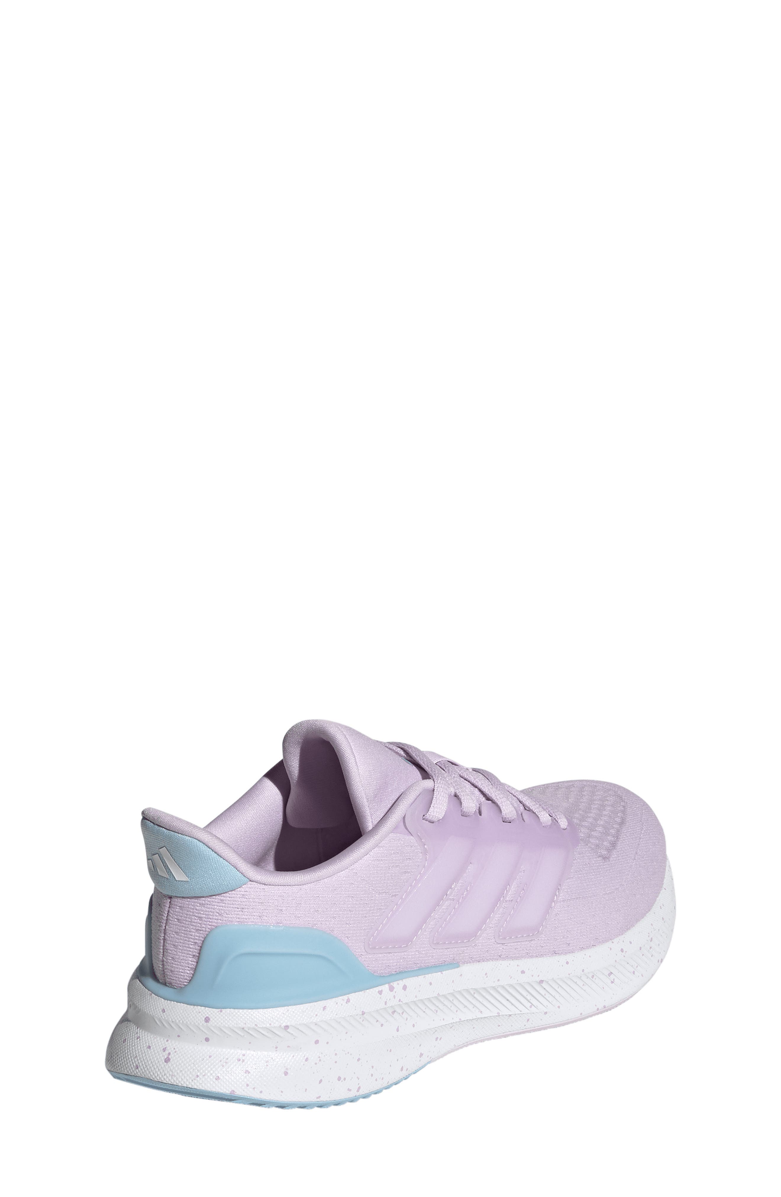 adidas Kids' Ultrarun 5 Sneaker, Alternate, color, Lavender/ White/ Clear Sky