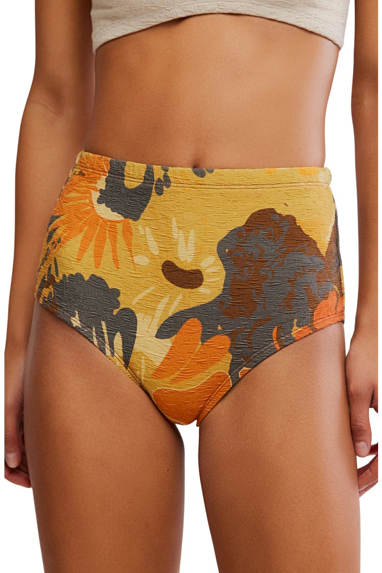 Billie High Waist Bikini Bottoms, Main, color, BOSSA NOVA BLOOMS