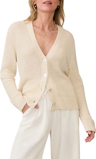 Faherty Miramar Linen Mini Rib Tee - FINAL SALE