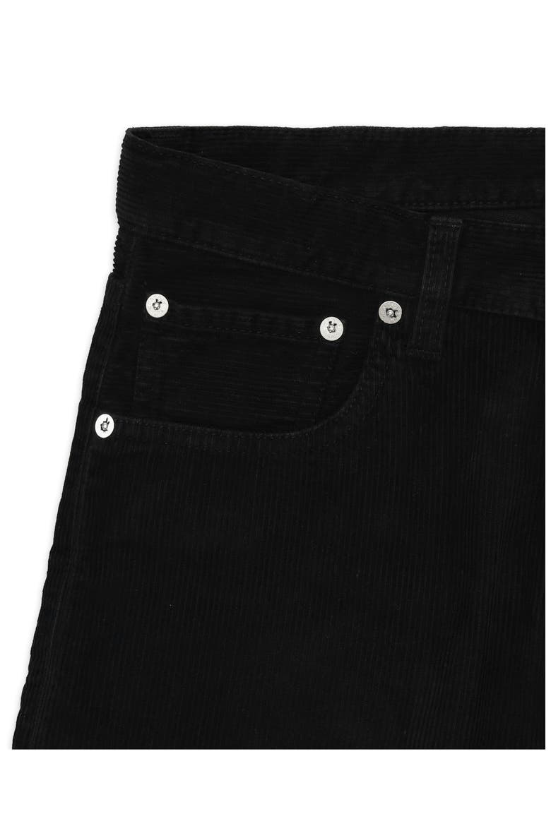 Corduroy Five Pocket Trousers, Alternate, color, Black