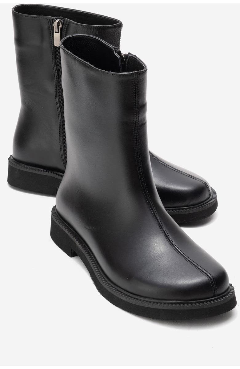 Forever
Always Shoes Lucano Leather Ankle Boot, Alternate, color, Black