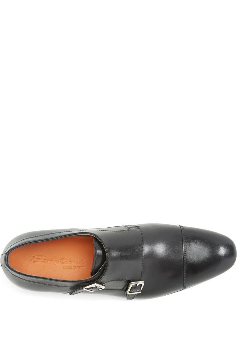 Santoni 'Upton' Double Monk Strap Shoe, Alternate, color,