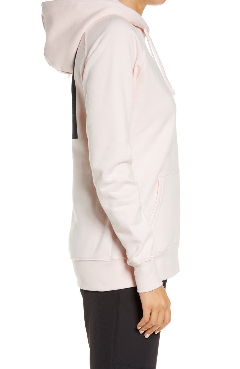 The North Face Pink Ribbon Logo Hoodie, Alternate, color,