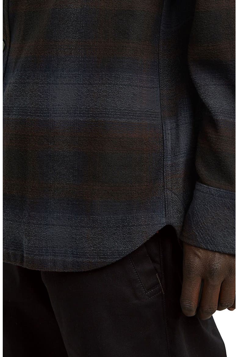 GPO Plaid Cotton Snap-Up Overshirt, Alternate, color, SALUTE ARTHUR CHECK