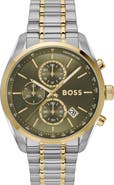 BOSS Grand Prix Bracelet Watch, 44.5mm