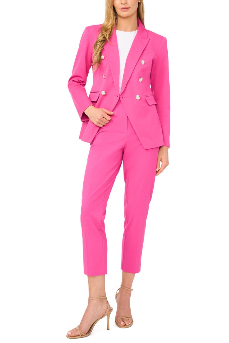High Waist Crop Tapered Pants, Alternate, color, ROSE VIOLET