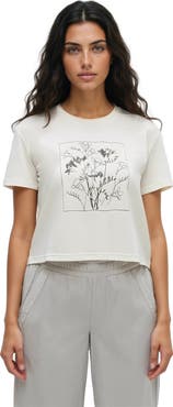 tentree Floral Crop T-Shirt