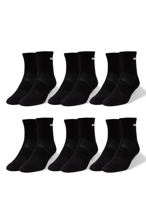 6-Pack Sporty Cushion Ankle Socks
