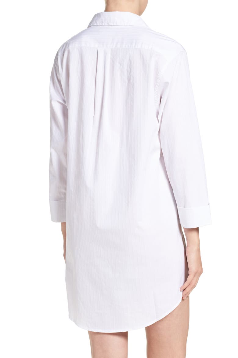 His Sleep Shirt, Alternate, color, WHITE
