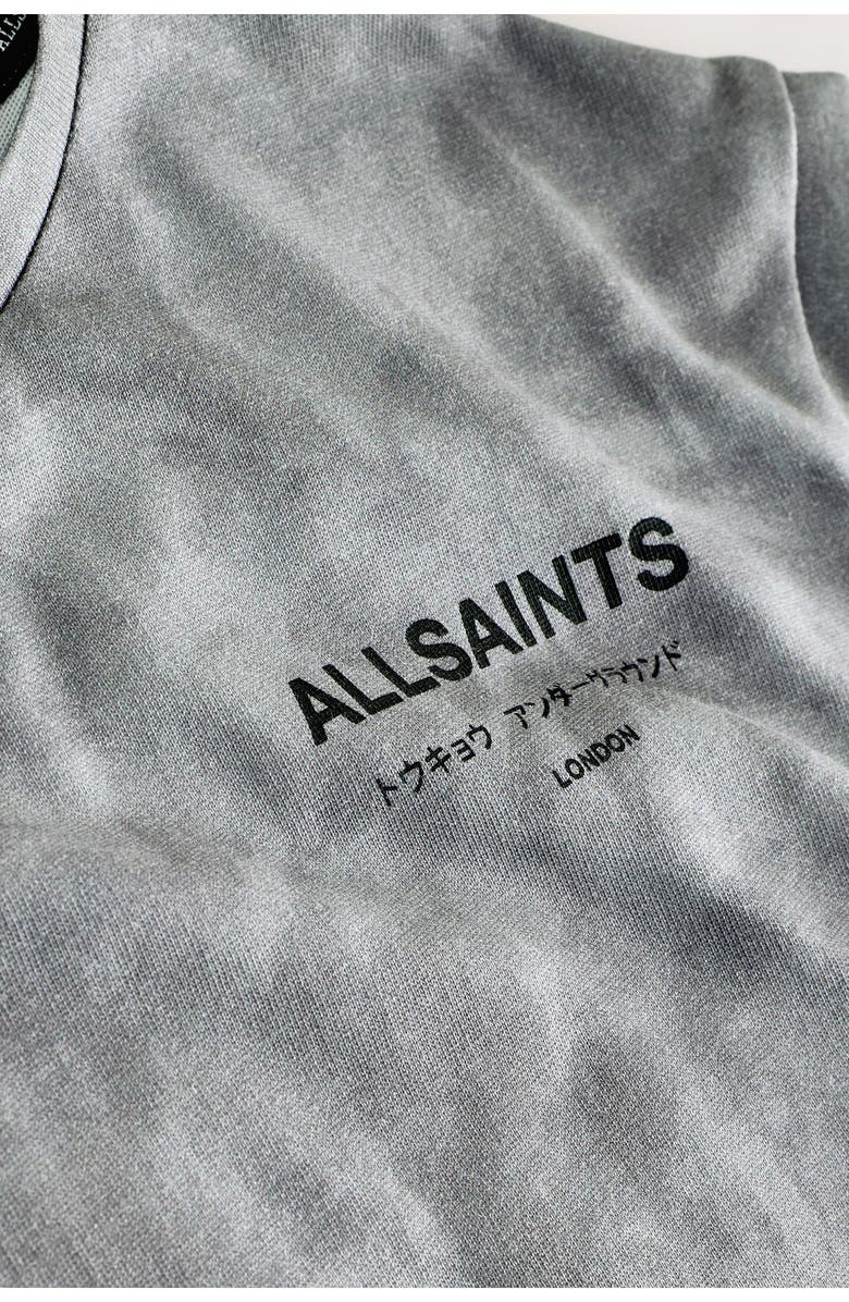 smALLSAINTS by ALLSAINTS Kids' Underground Tie Dye Graphic T-Shirt, Alternate, color, Grey