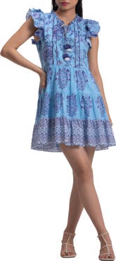 Celina Moon Floss Cotton Minidress