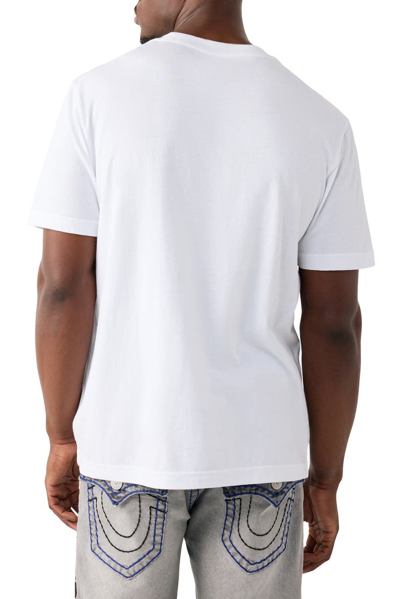 Crystal Logo Graphic T-Shirt, Alternate, color, OPTIC WHITE