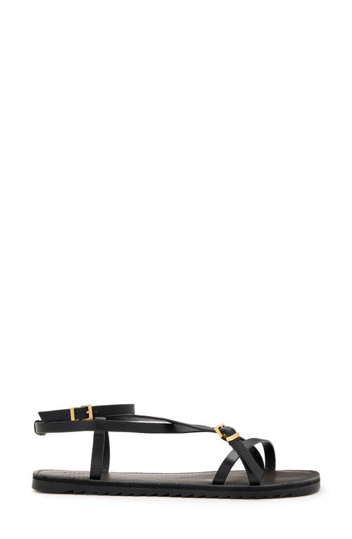 Allsaints Tyla Ankle Strap Sandal In Black