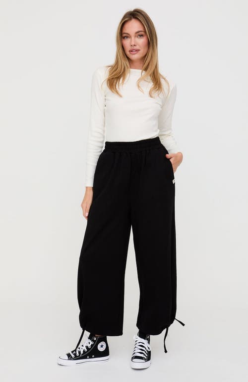 Turtledove London Organic Cotton Kit Trouser In Black