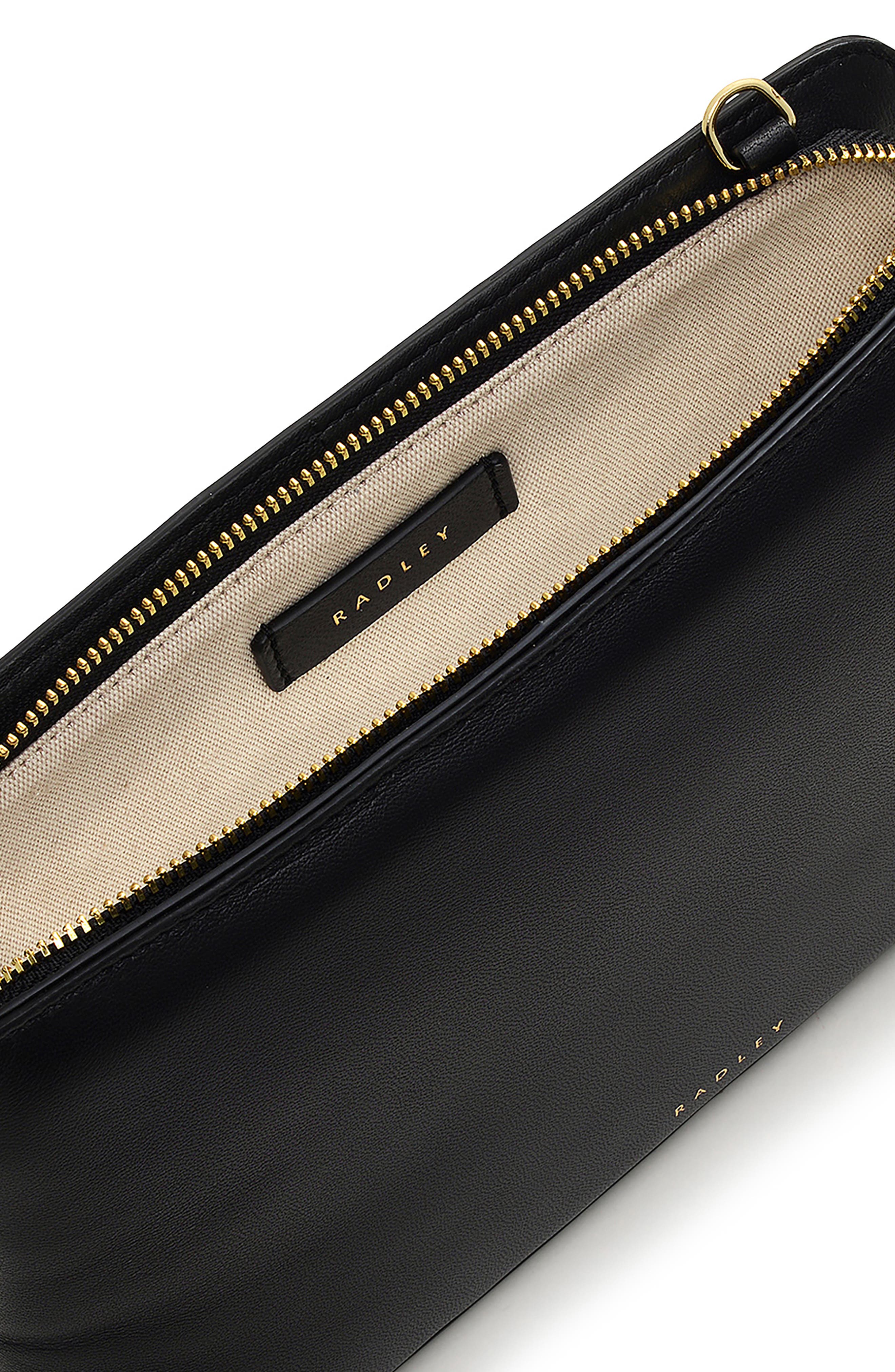 Radley Elia Mews Small Crossbody Bag, Alternate, color, Black