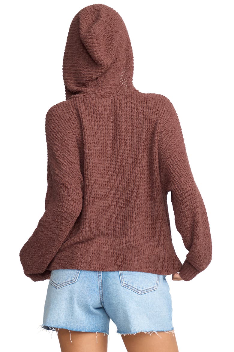 Hot Beachin' Hooded Sweater, Alternate, color, ESPRESSO BROWN