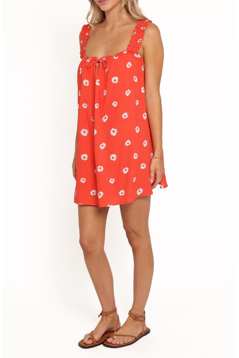 Hyancinth Floral Minidress, Alternate, color, DAISY MEADOW