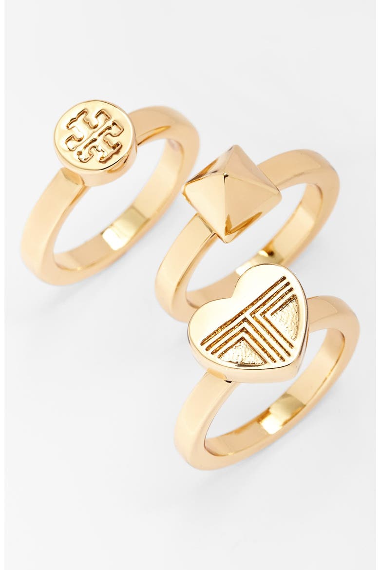'Adeline' Stackable Rings, Main, color, GOLD