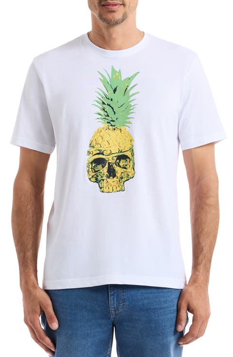 Island Skull Graphic T-Shirt