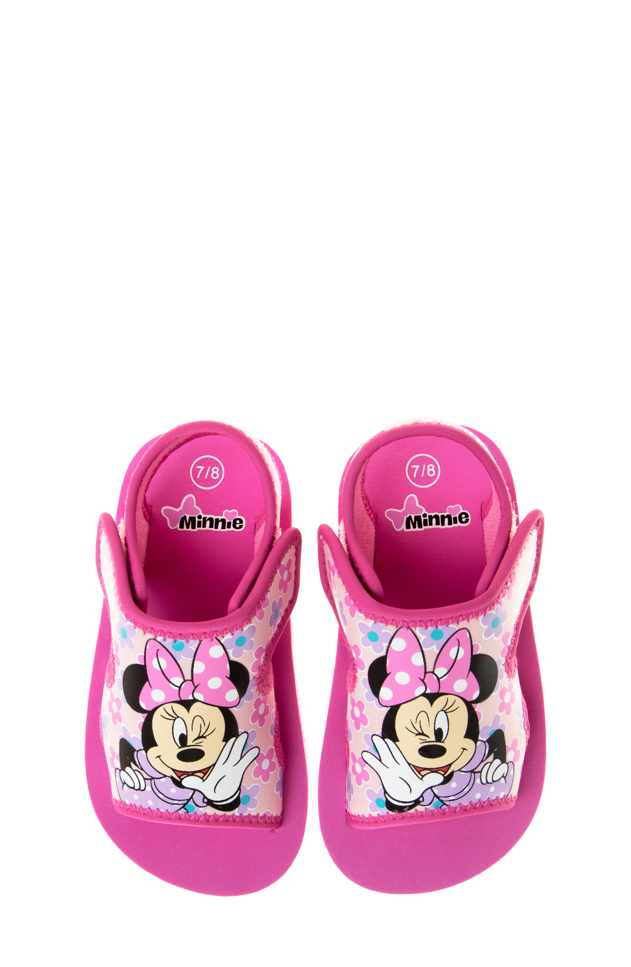 x Disney® Kids' Minnie Mouse Sandal, Alternate, color, FUCHSIA