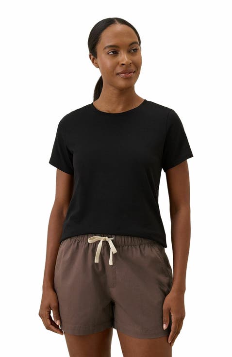 Luxe Stretch Jersey Slim Tee